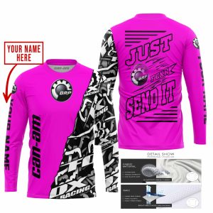 PREMIUM MX - LIMITED EDITION JUST FCKN GONNA SEND IT - CUSTOM NAME - CAN AM- PINK - JERSEY