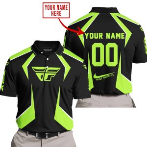 LIMITED EDITION - CUSTOM NAME FLY RACING - GREEN 1 - POLO